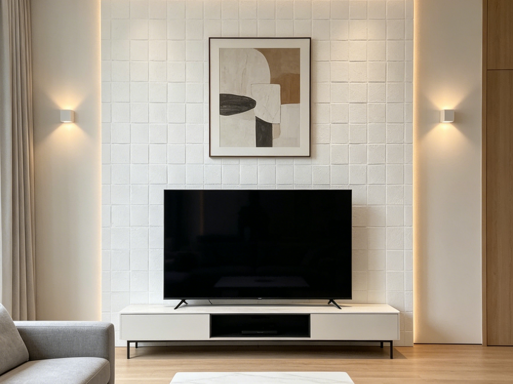 Off White Travertine Mosaic Flexible ...