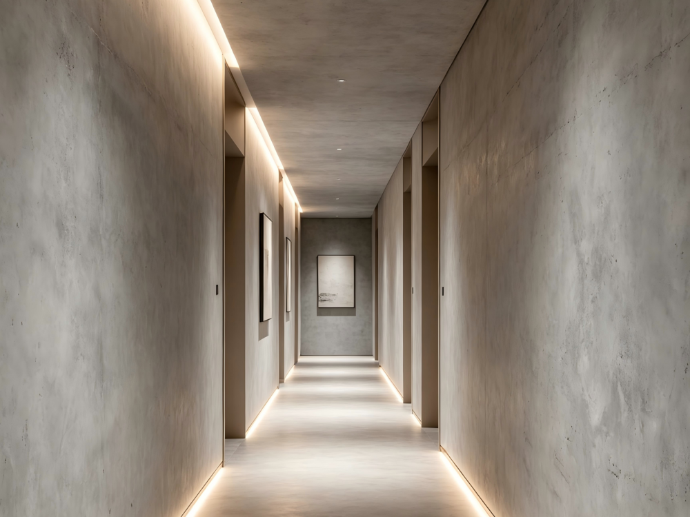 Warm Ash Micro-cement Flexible Stone ...