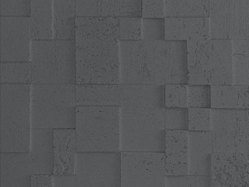 Dark Grey Splicing Travertine Flexible Stone Wall Panel