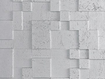Light Grey Splicing Travertine Flexible Stone Wall Panel