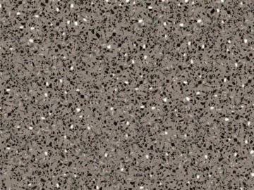 Dark Grey Terrazzo Flexible Stone Wall Panel