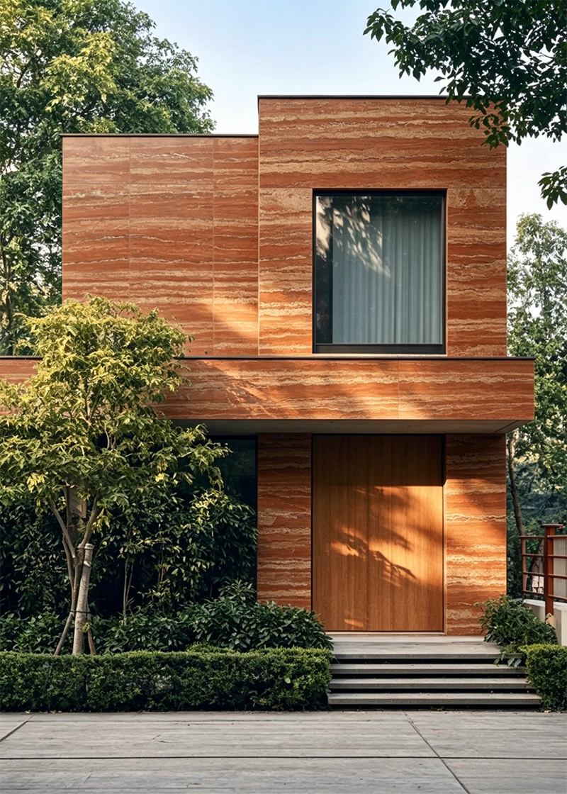 Durable Exterior Facade Application