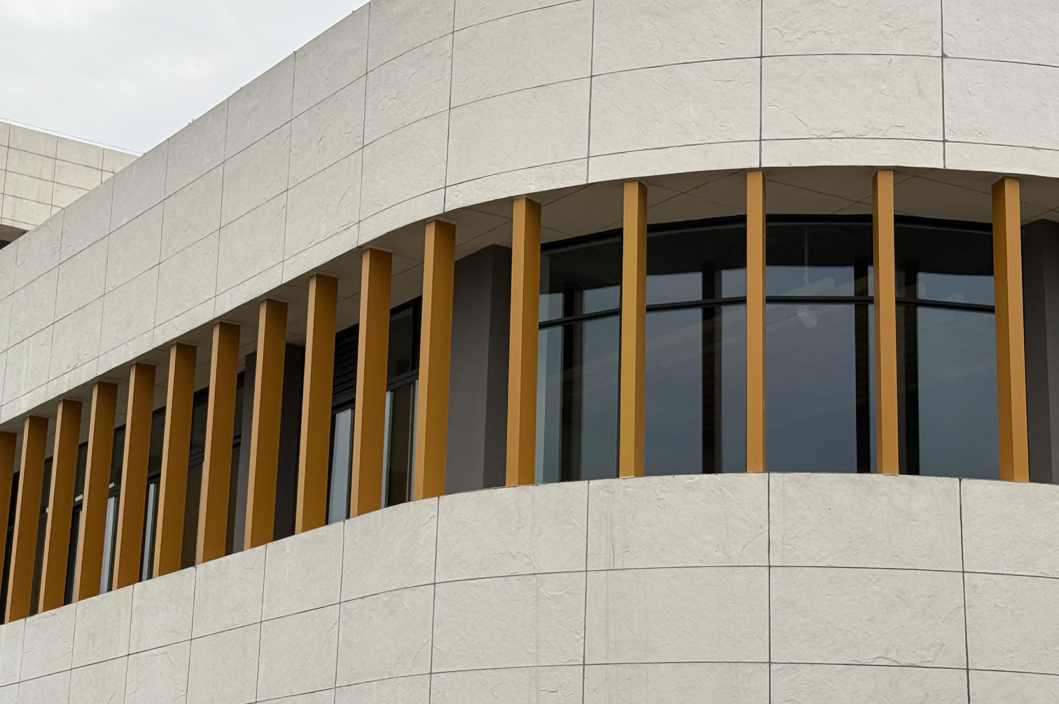 Slate Soft Porcelain Shapes a Safe and Durable Modern Campus