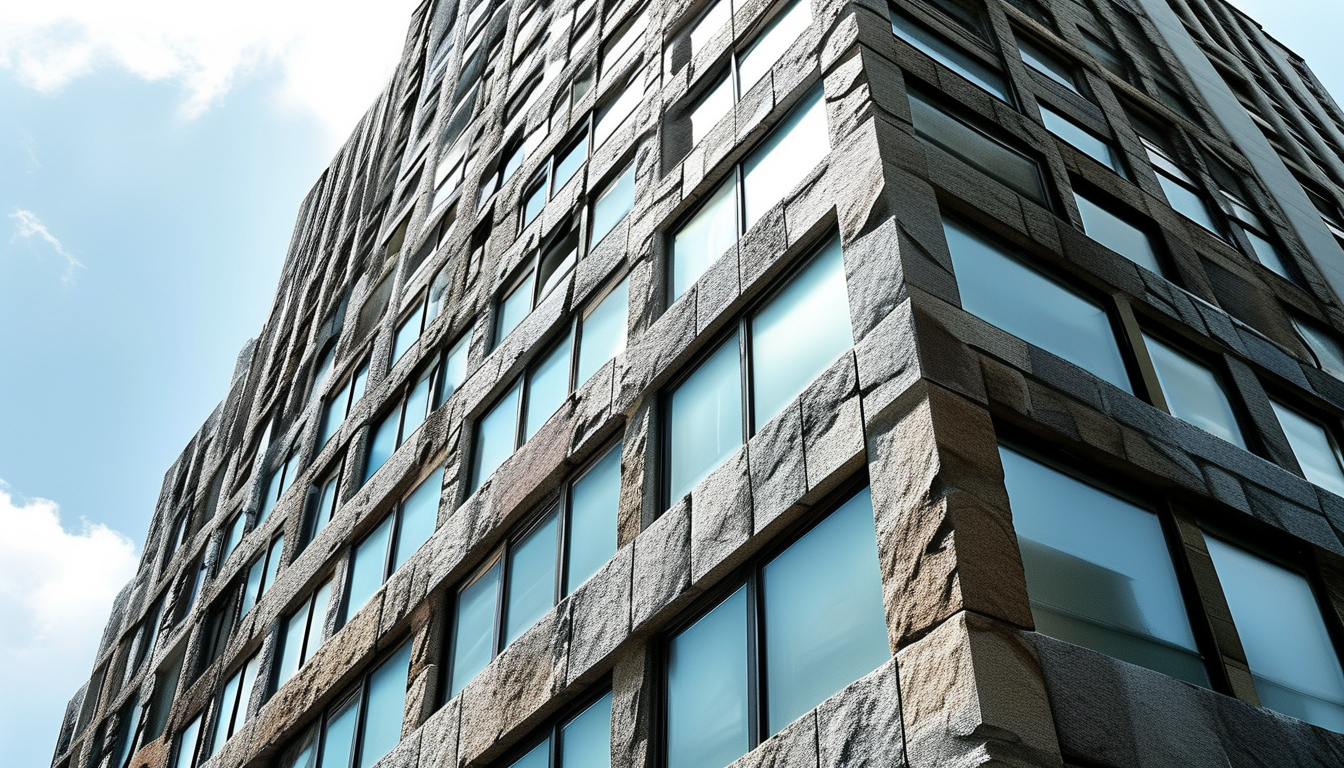 Exterior Wall Stone For High-rise Building Exterior Facade Renovation