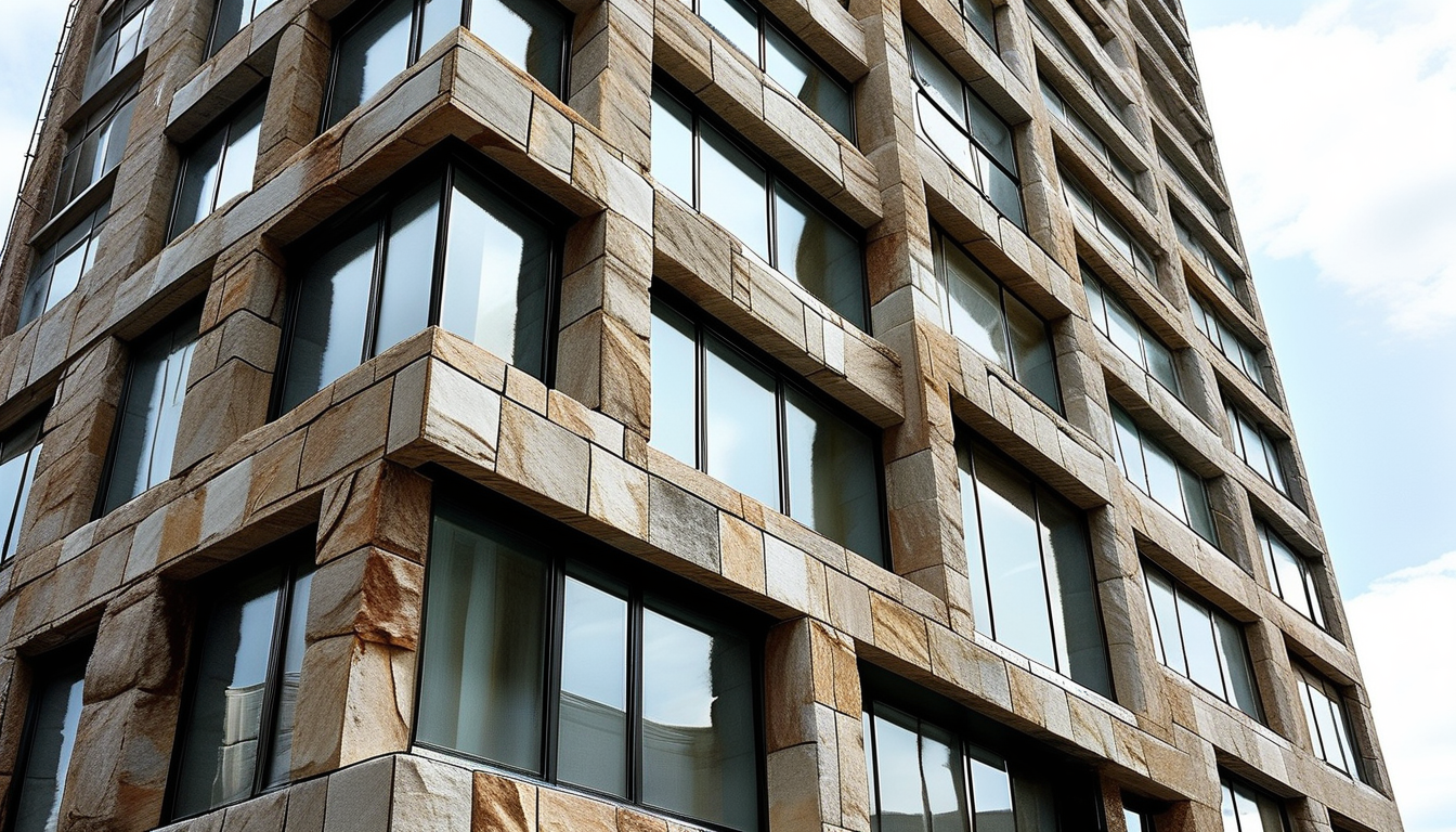 Soft Stone For High-rise Building Exterior Facade Renovation