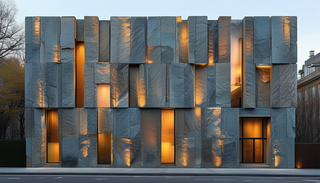 Soft Stone For Old Building Exterior Wall Cladding Retrofitting