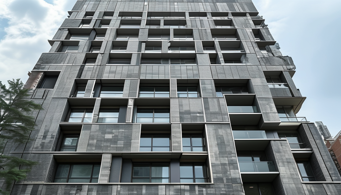 Flexible Tiles For High-rise Building Exterior Facade Renovation