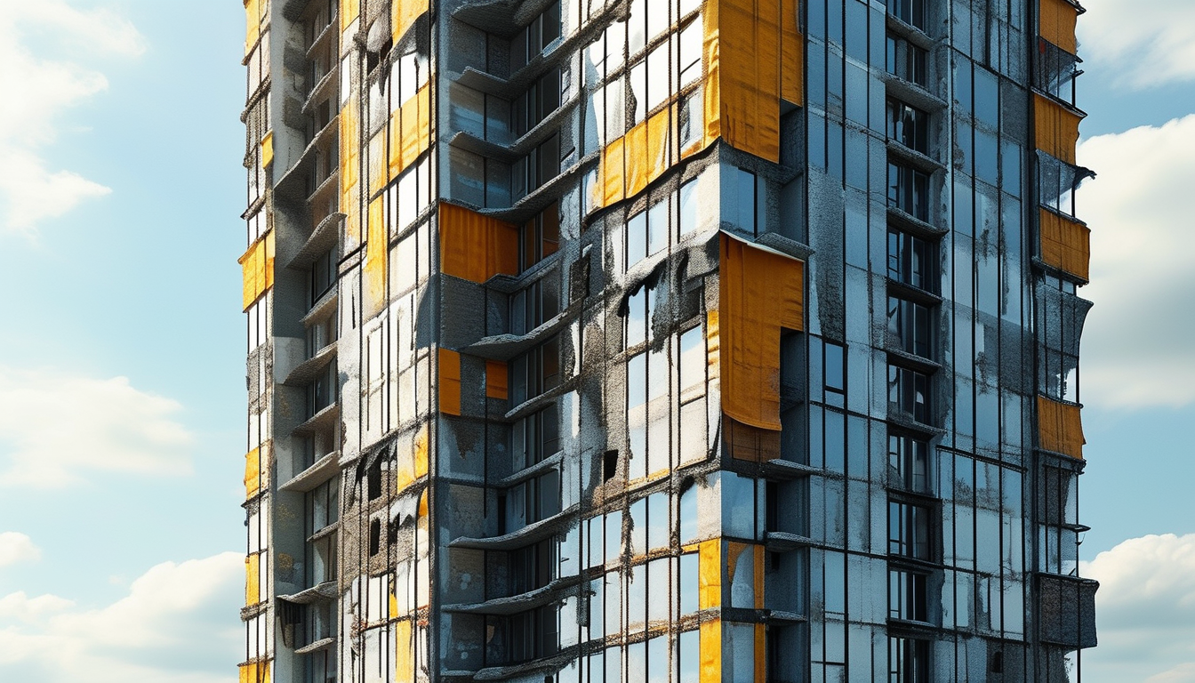 Interior Cladding For High-rise Building Exterior Facade Renovation