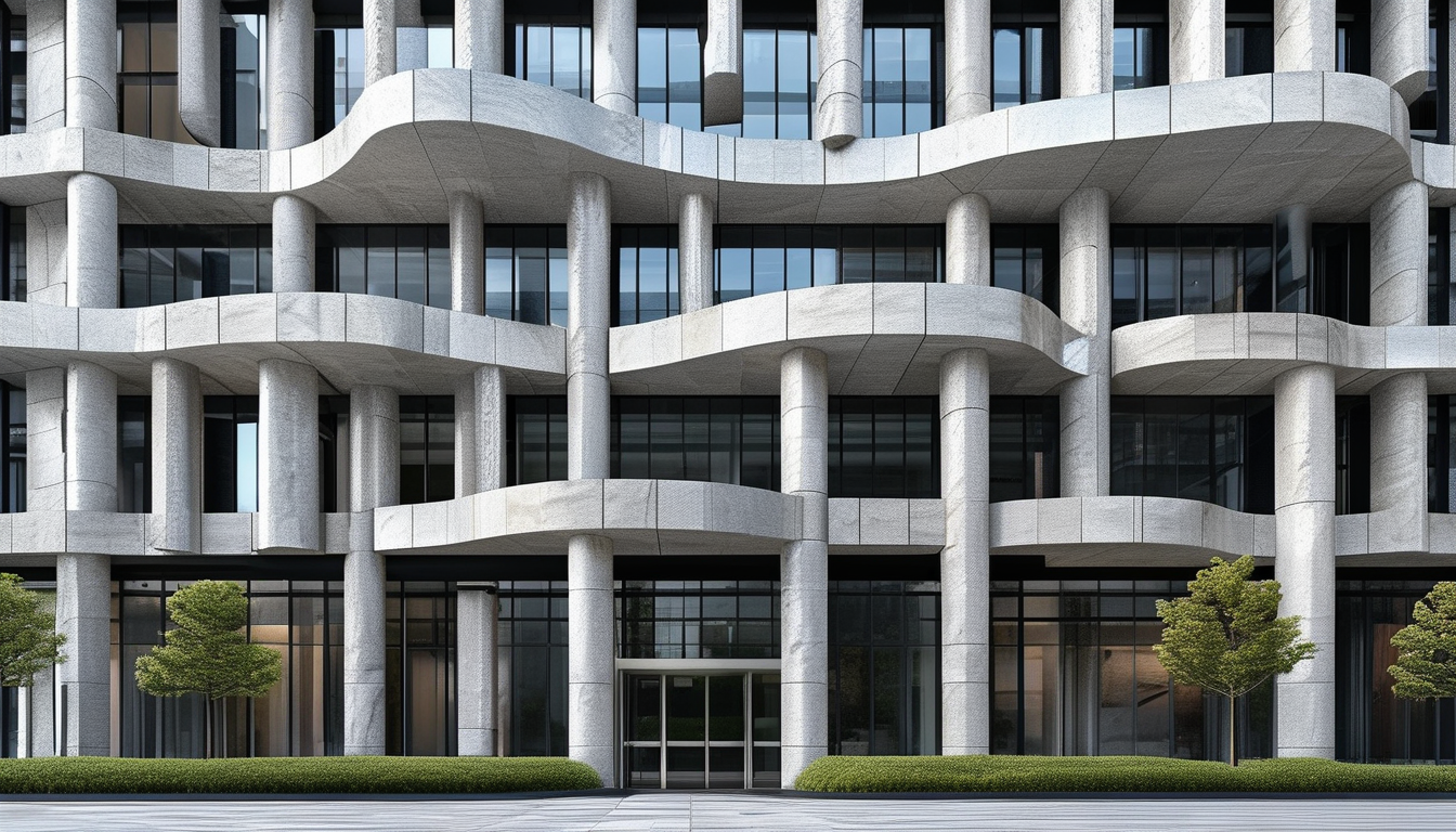 Stone Cladding Slate For Commercial Office Pillars And Atriums Cladding