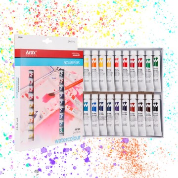 PP190 набор акварельных красок, тюбики по 12 мл.