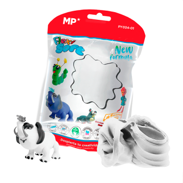 PY034-01 Космическая глина для лепки, белая