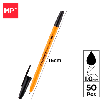 PE259-50N Шариковая ручка MP, черные чернила, 1,0 мм