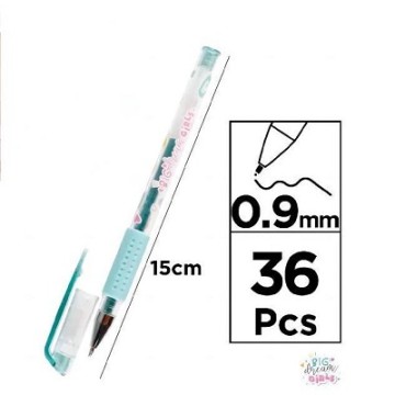 BD001 Ручка с блестками, хайлайтер, металлическая чернильная ручка, набор ручек унисекс с дизайном Big Dream Girls