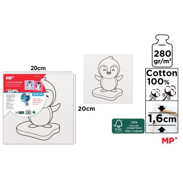 PP102/103 Детские раскраски на холсте Печатные холсты DIY Поделки Детские раскраски