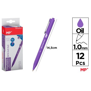 PE233 Шариковая ручка Soft Touch Набор цветных шариковых ручек Шариковая ручка 1,0 мм