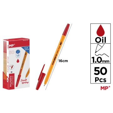 PE259 Набор простых шариковых ручек Шариковая ручка 1.0 мм Шариковая ручка для офиса