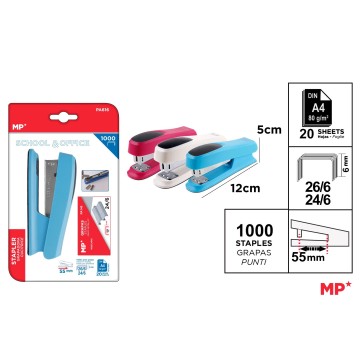 Степлер средней мощности Настольный с...