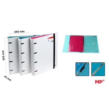 Папка с кольцевым переплетом, размер ...