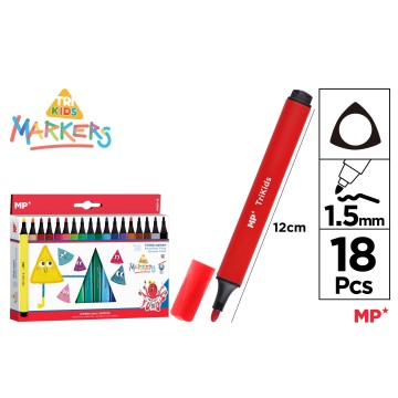 Цветные маркеры Trikids Производство 12/18/24 Цвета Набор Маркеров Оптовая Продажа