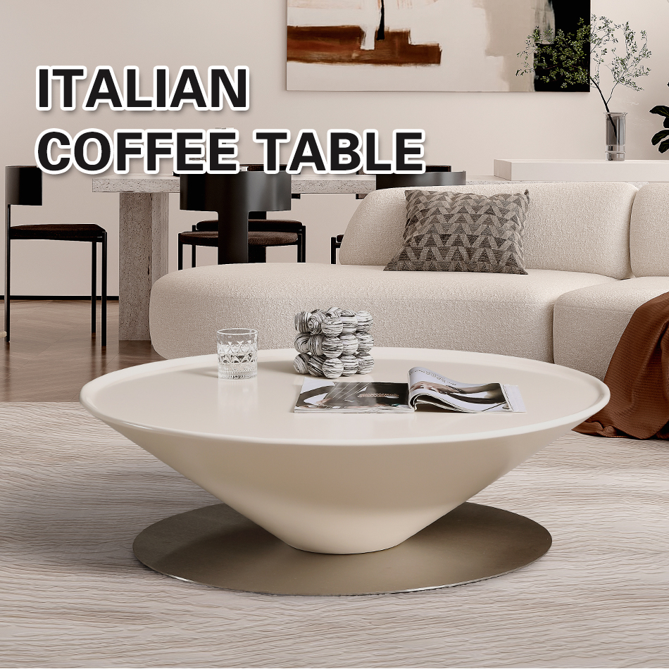 Black and brown round coffee table will bring elegance and warmth to your home environmentnw3