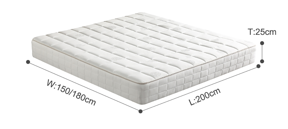 Matelas de lit Queen Size haute densité emballés sous vide (10)cnb