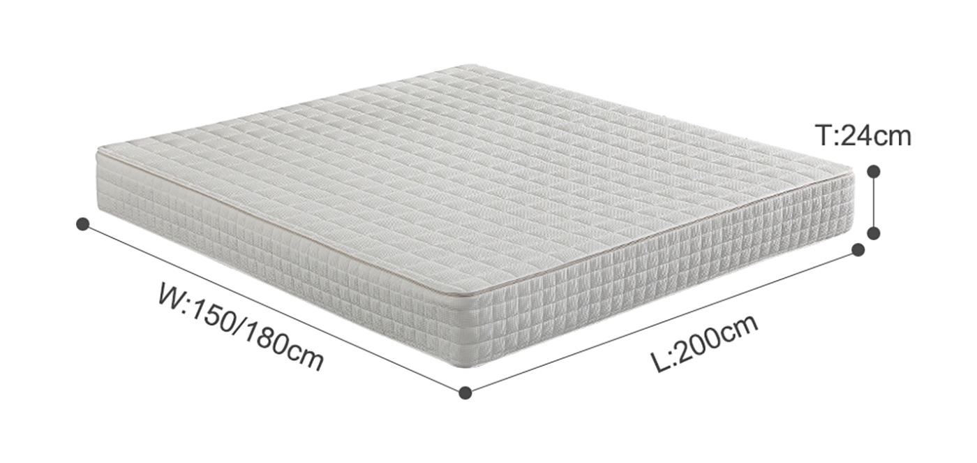 Hotel Home Furniture Mattress Sleeping Double Bed Mattress In a Box (10)c1c