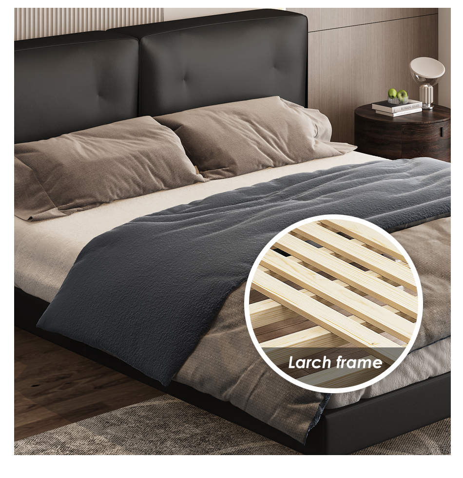 Italian minimalist beds typically use simple lines and s (6)3yo