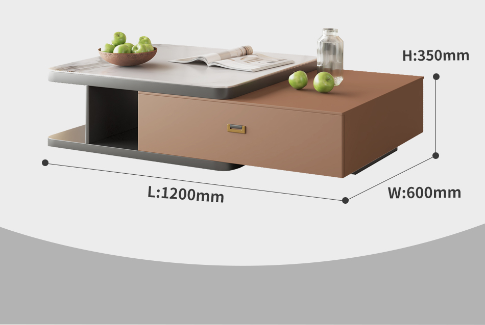 Mesa de centro de luxo minimalista italiana, armário de TV de piso simples (6)olh