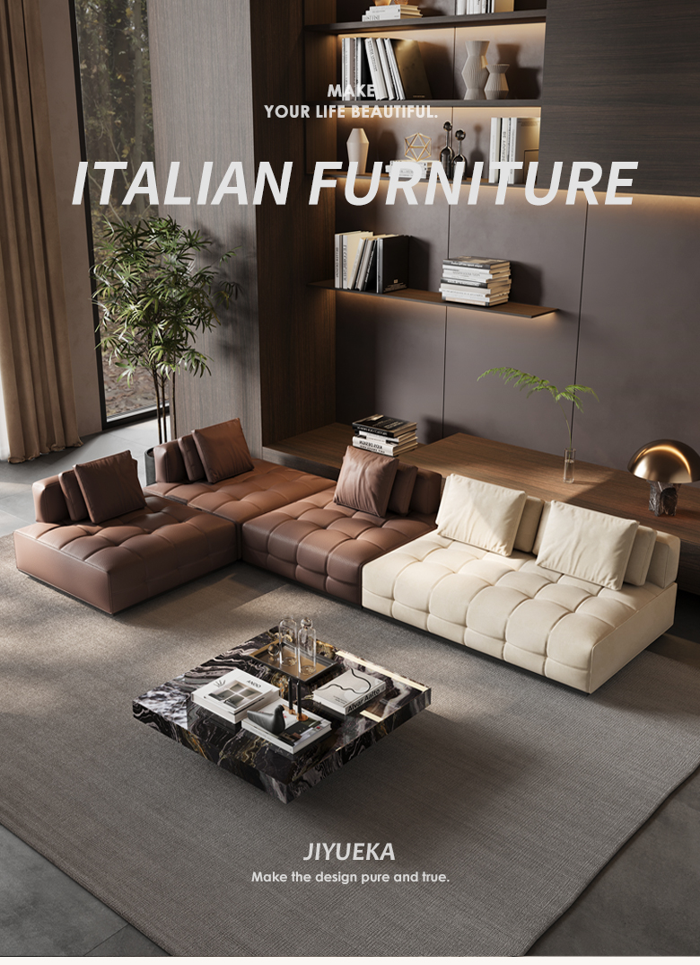 Modul Sofa Kulit Lawrence Sofa Sectional Apartemen Besar Minimalis Italia (1)lz4