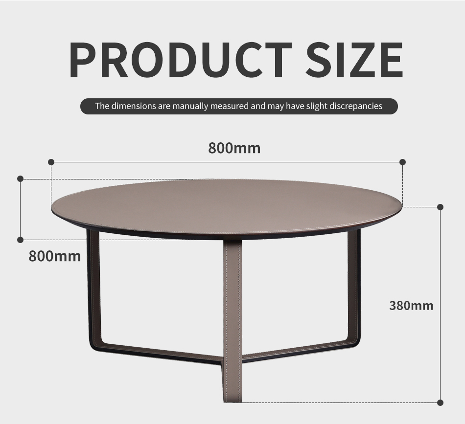 The circular corners of the table not only provide more activity space, but also reduce the possibility of accidental collisionsmxs