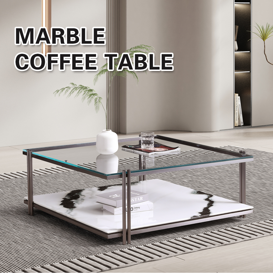 Whether as a home decoration or functional furniture, marble coffee tables can bring an eternal charm and temperament to the living roomfdn