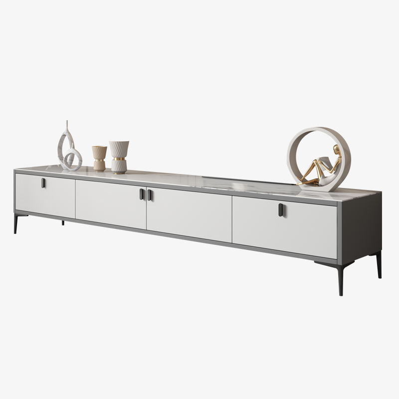 Minimalist Modern Living Room TV Cabinet Modern Living-room Tea Table