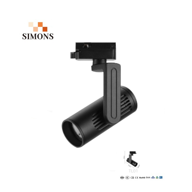Adjustable LED Track Light for Retail Spaces