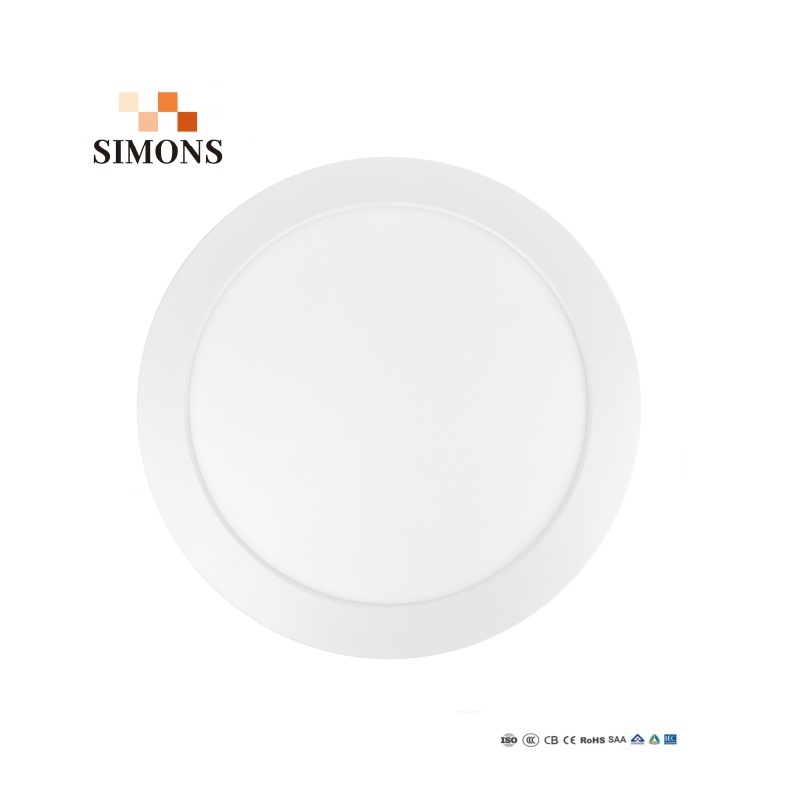 Ultra-Slim 3CCT LED Ceiling Light with Dual Installation