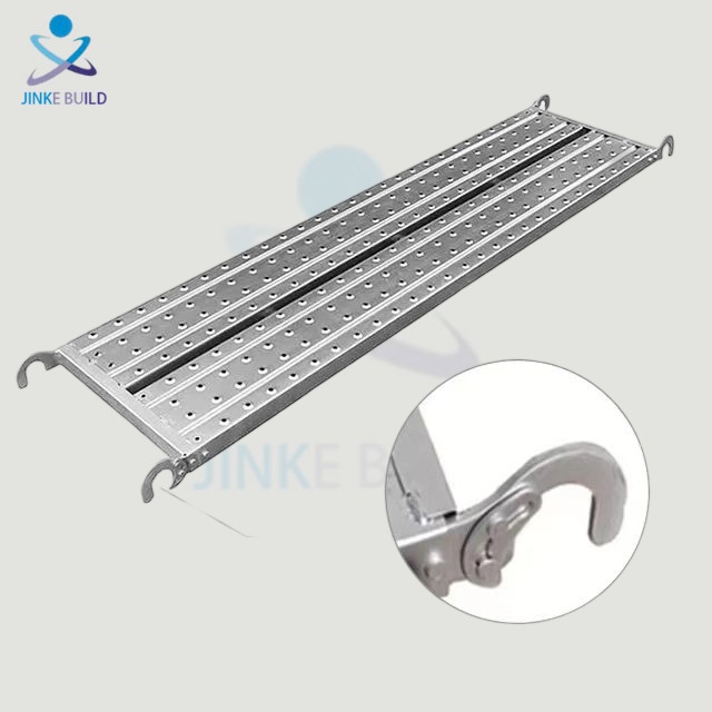 Galvanized Scaffolding Plank | Anti-Slip Scaffolding Walk Board & Scaffolding Decks