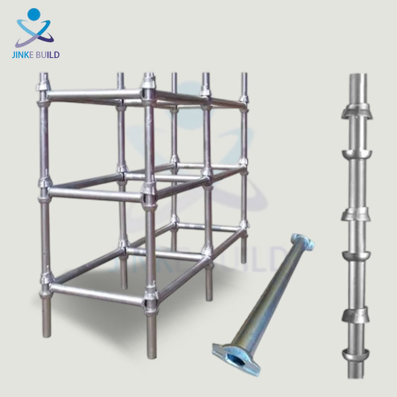 Modular Cuplock Scaffolding System Hot Dip Galvanized CE Q235 Steel Cup Lock Scaffold for Building Shoring