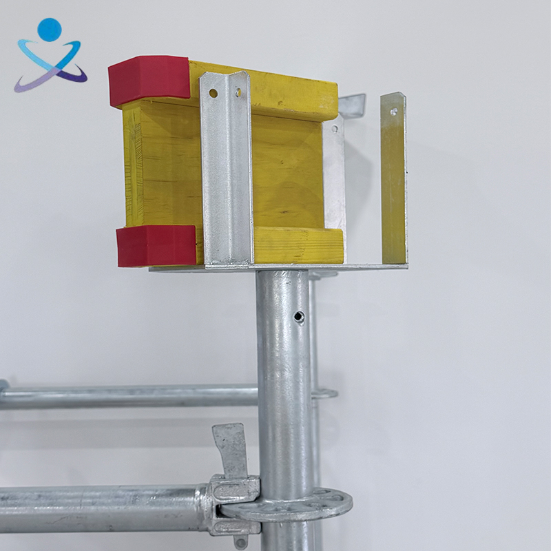 Steel Cross Fork Head U-Head Prop Top for H20 Timber Beam Formwork Support