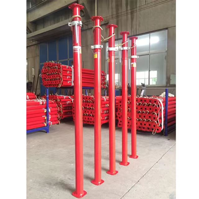 Adjustable Steel Props for Concrete Slab and Beam Formwork