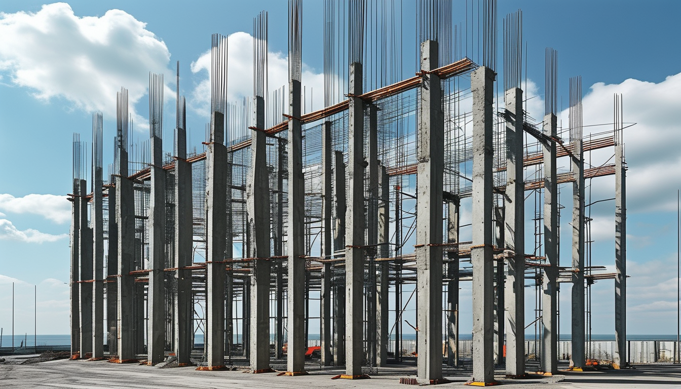 Scaffolding Systems For Heavy-duty Concrete Formwork And Shoring Support