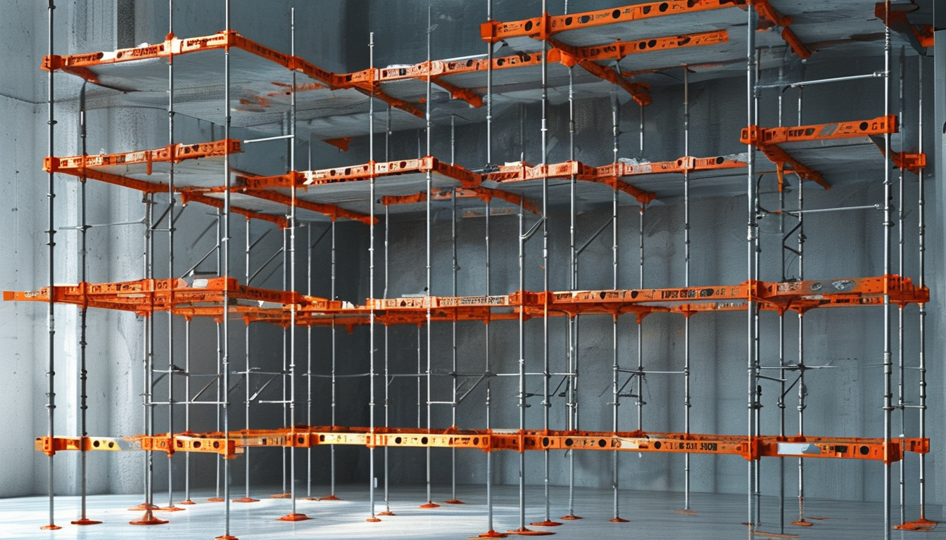Cuplock Scaffolding For Modular Ringlock Scaffolding In Industrial Construction