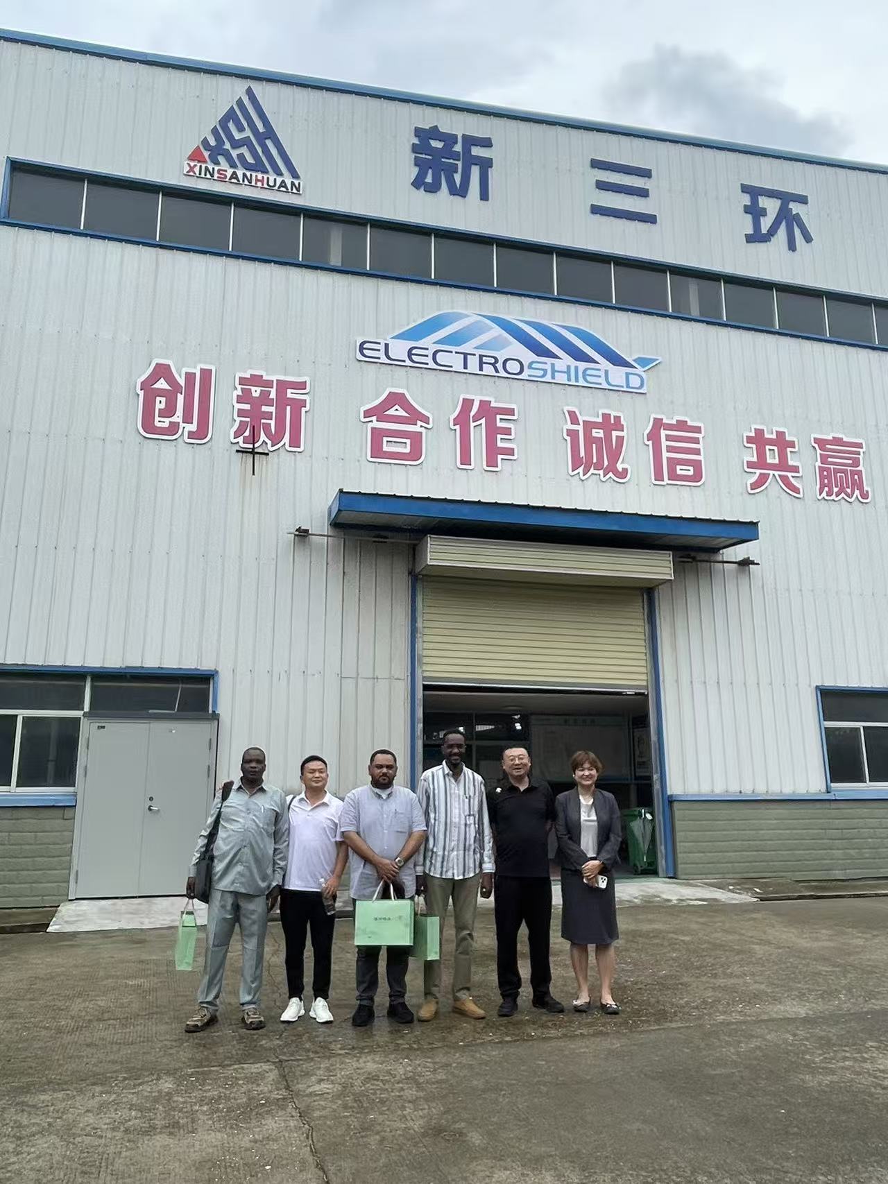 A Bond of Trust Spanning Mountains and Seas: Sudanese Power Engineer Visits Hanzhong Xinsanhuan Transformer Co., Ltd. for an On-Site Inspection