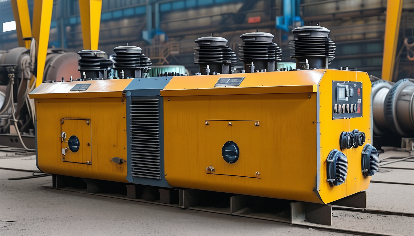 Air-Cooled Transformer For Steel Metallurgy And Furnace Power Transformation