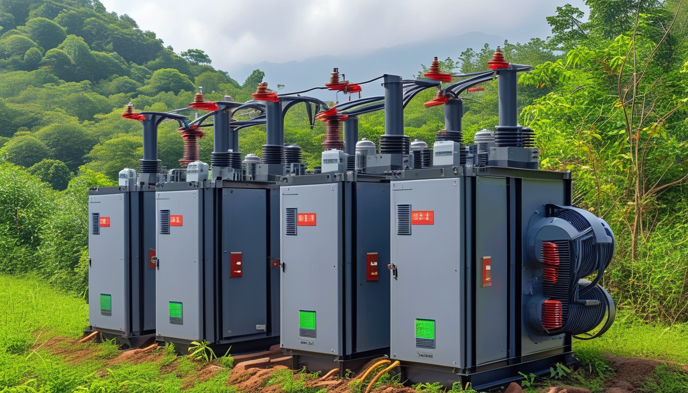 Uhv Transformer For Outdoor Compact Package Substation Integration