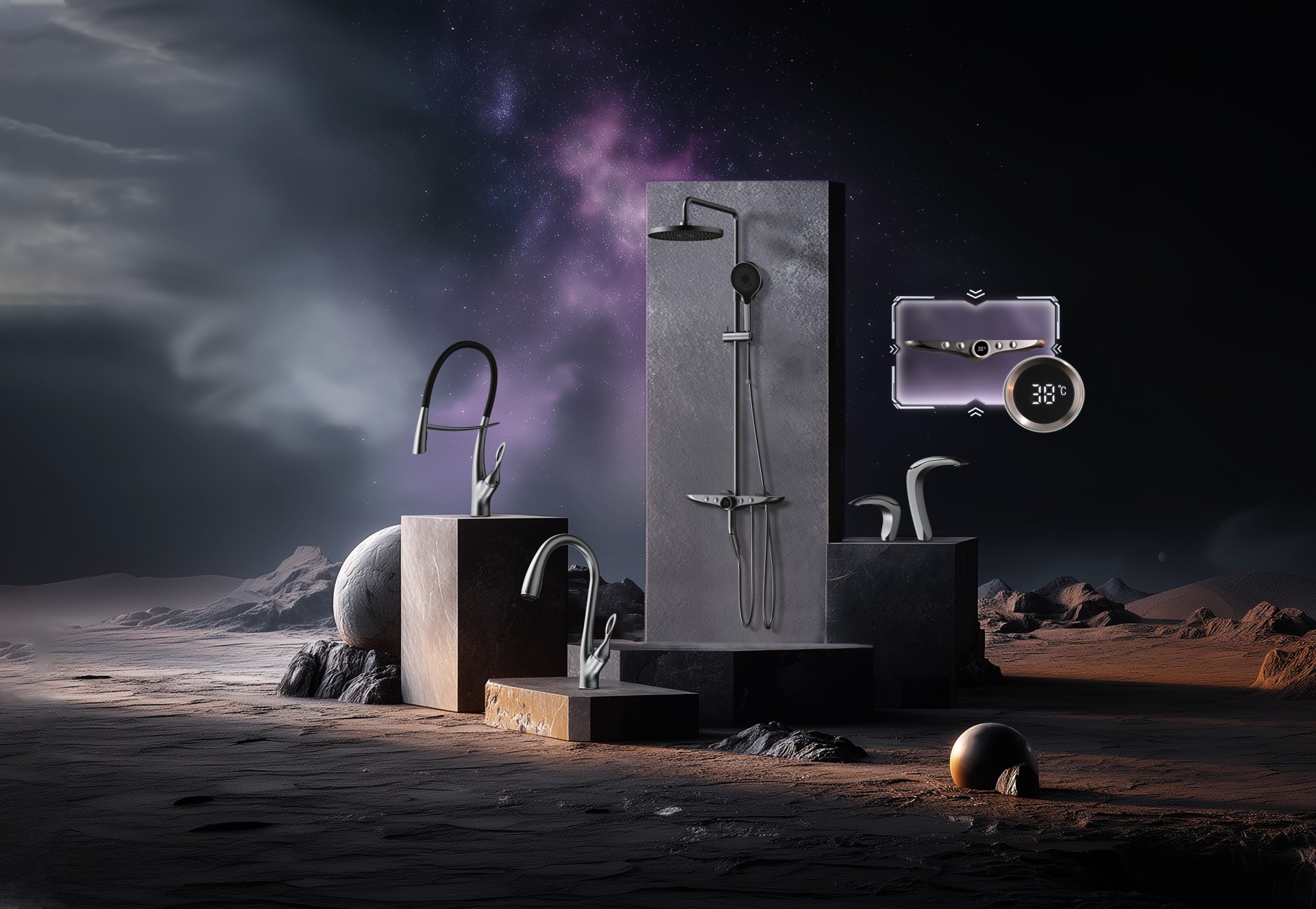 UNIVERSE Batbroom faucet