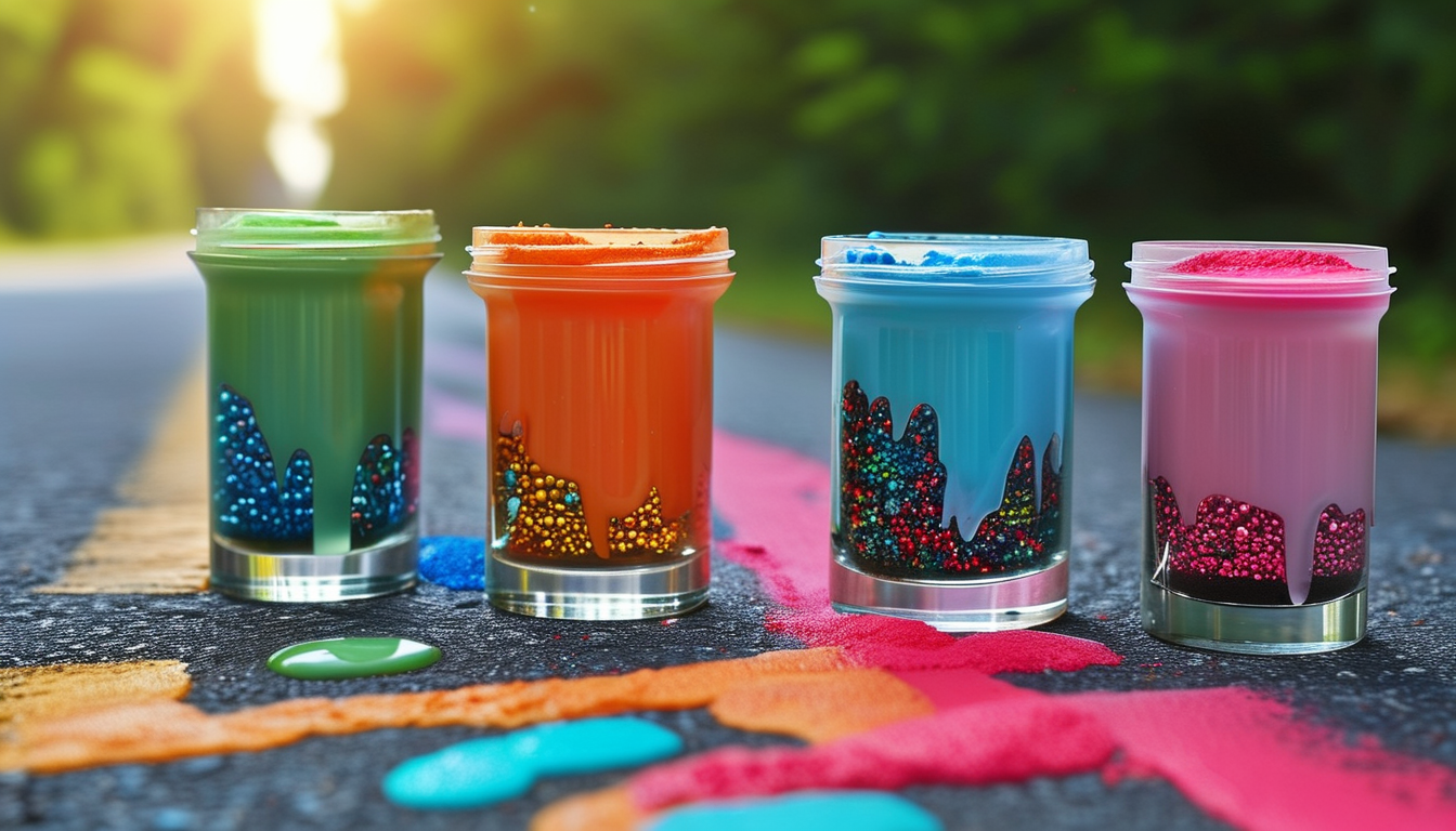 Glass Beads For Road Paint For Coatings And Paint Formulations