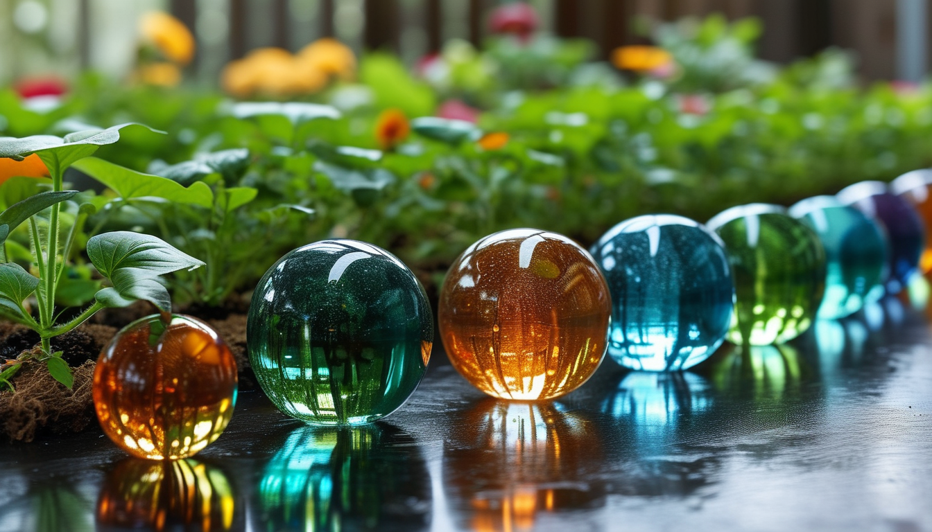 Reflective Glass Beads For Agriculture And Horticultural Growing Media
