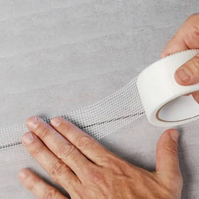 Fiberglass self adhesive tape application-1gpr