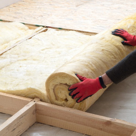 Insulation-Materialstau