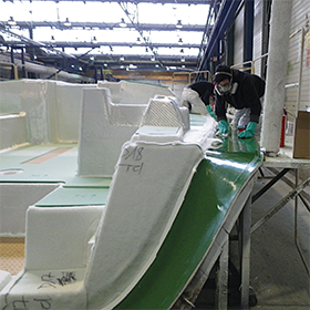 fiberglass chopped strand mat for shipbuildingcaq