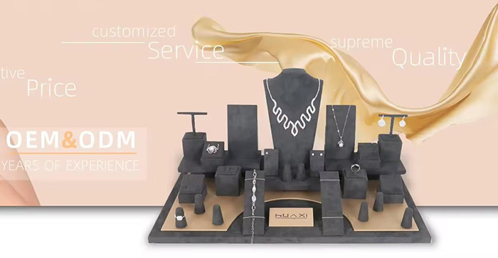 Custom Made Flexible Design Jewellery Exhibition Display Set For Trade Show